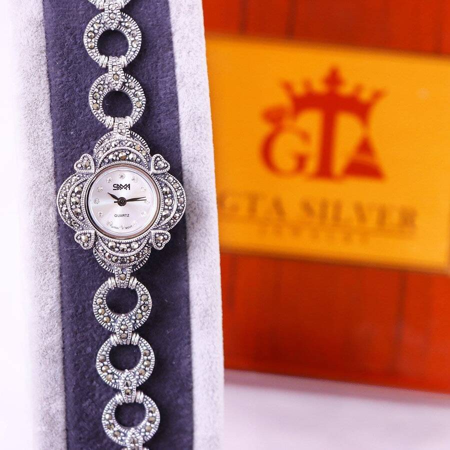 product_3d9c486b-37d2-431a-bcfc-08aac5e0221a.jpg ساعت نقره سما کد 18135 - Image 1