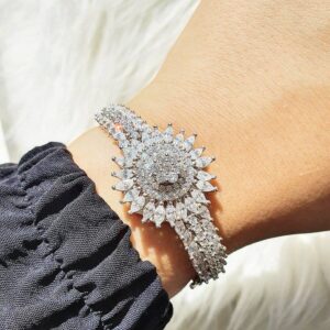 دستبند نقره آریسان کد 23001