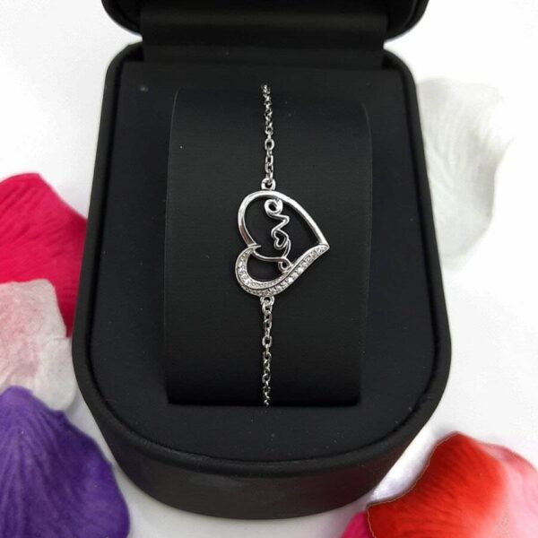 دستبند نقره میکرو کد 1906 - Image 2