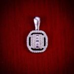 مدال نقره میکرو طرح امرالدکات کد 21276