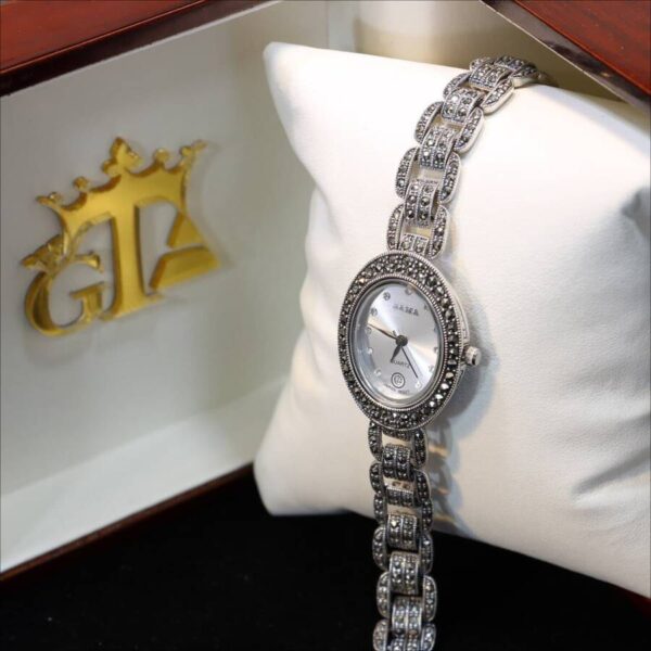 ساعت نقره سما کد 18005 - Image 2