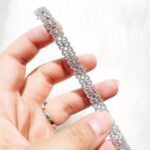 دستبند نقره میکرو کد 22006