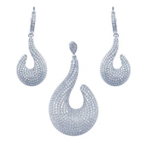 نیم ست نقره میکرو کد 16138