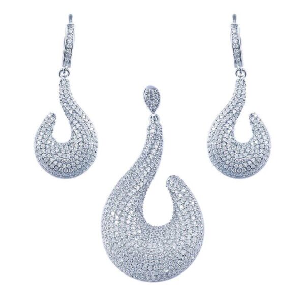 نیم ست نقره میکرو کد 16138 - Image 2