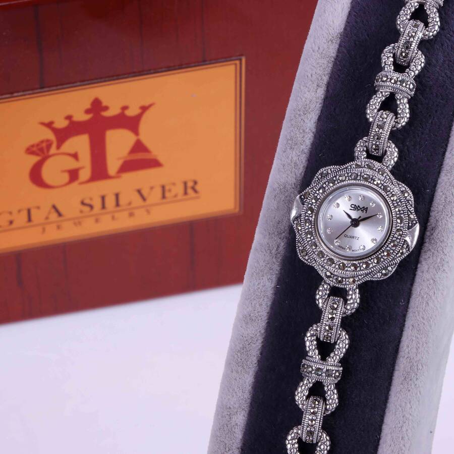 product_55e14aa8-9878-4f91-8937-2b0abc580ace.jpg ساعت نقره سما کد 18122 - Image 1