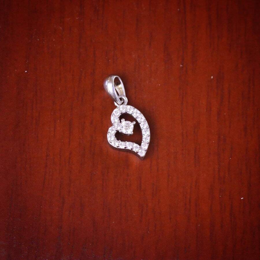 product_5a87426c-30fc-4dd7-a9f2-fe2600d97c85.jpg مدال نقره میکرو قلبی کد 21373 - Image 1