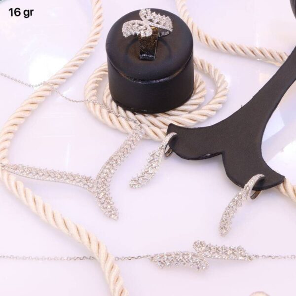 سرویس نقره میکرو زنجیری کد 12006 - Image 2