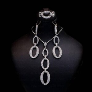 نیم ست نقره میکرو کد 16002