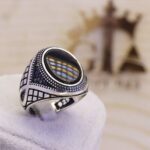انگشتر نقره مردانه مارگازیت کد 29014