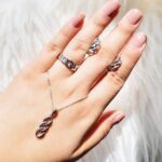 نیم ست نقره میکرو کد 16173