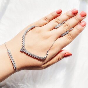 سرویس نقره میکرو زنجیری کد 12039