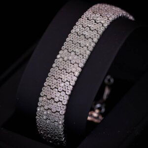 دستبند نقره آریسان کد 1001