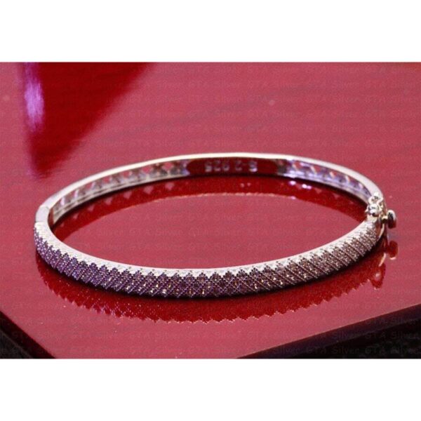 دستبند نقره پرنس کد 2094 - Image 2