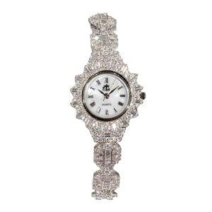 ساعت نقره GTA امرالدکات طرح خورشیدی کد 19069