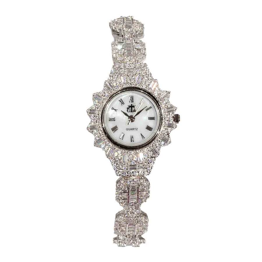 product_896d5bf5-9480-4130-8ccb-fa8610060702.jpg ساعت نقره GTA امرالدکات طرح خورشیدی کد 19069 - Image 1