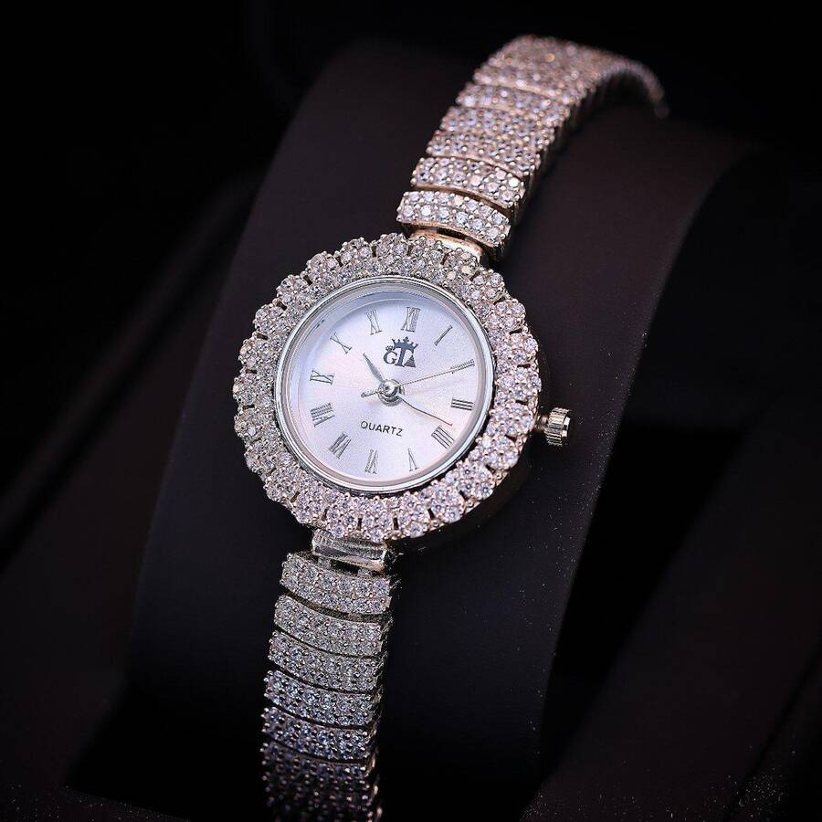 product_8af7e294-6f6d-4c45-9abc-c80e8cc018f2.jpg ساعت نقره GTA روکش رادیوم کد 19005 - Image 1