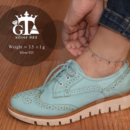 product_8c885f18-e287-430f-b4a2-9bff85257137.jpg پابند نقره گویدار کد 1456 - تصویر 1