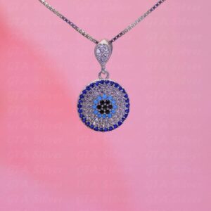 مدال نقره میکرو رنگی کد 21048