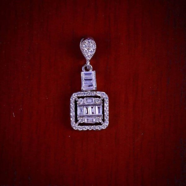 مدال نقره میکرو طرح امرالدکات کد 21302 - تصویر 2