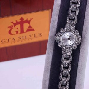 ساعت نقره سما کد 18126