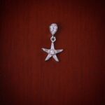 مدال نقره میکرو طرح ستاره کد 21565