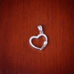 مدال نقره میکرو قلبی کد 21353