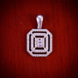 مدال نقره میکرو طرح امرالدکات کد 21275