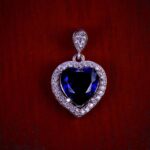 مدال نقره میکرو قلبی کد 21339