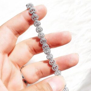 دستبند نقره میکرو کد 22003