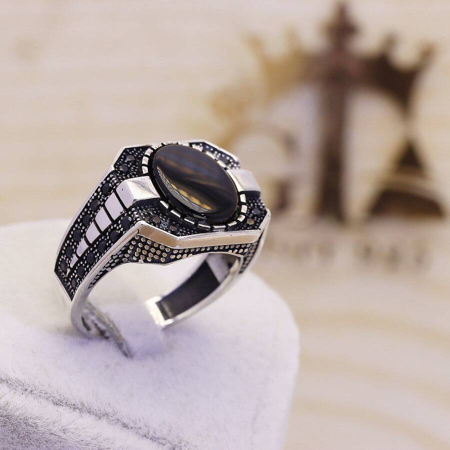 product_b60eebf0-580f-40d6-9ec6-72c7ef9e6831.jpg انگشتر نقره مردانه مارگازیت کد 29021 - تصویر 1