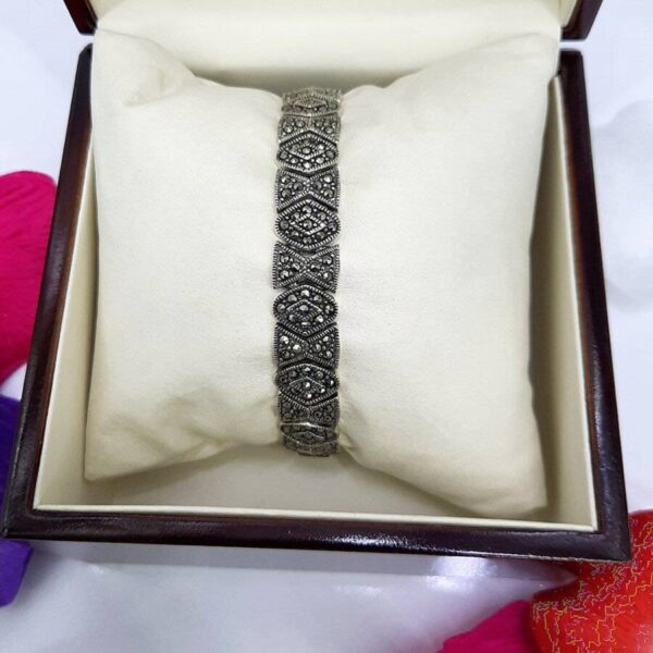 دستبند نقره سما کد 1911 - تصویر 2