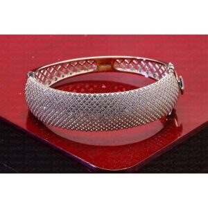 دستبند نقره پرنس کد 2091