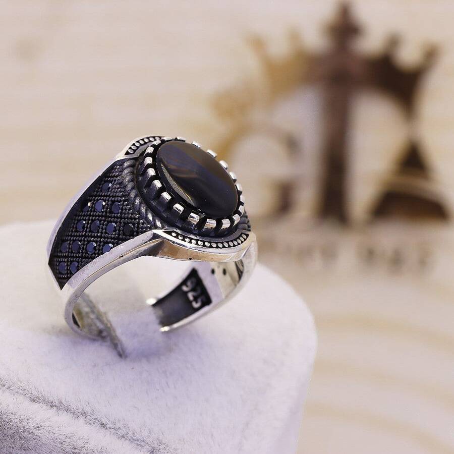 product_bc09c84c-c603-495c-bacd-2fa4c839cd1d.jpg انگشتر نقره مردانه مارگازیت کد 29028 - تصویر 1