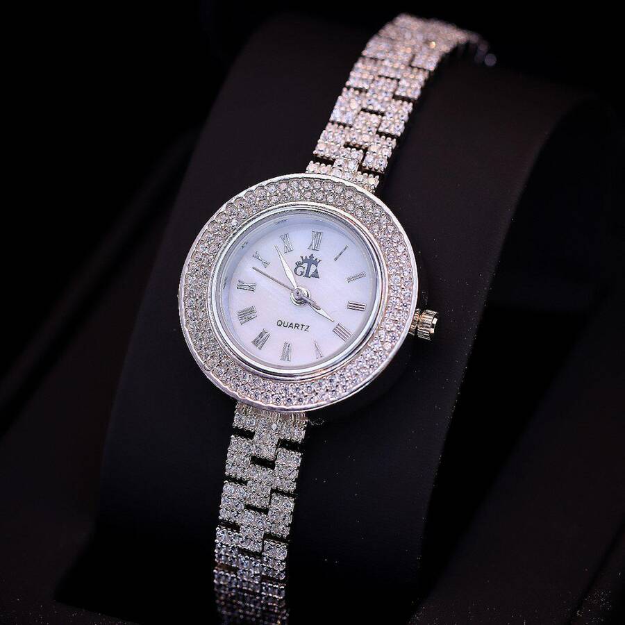 product_bc99eeb8-9476-428b-adaa-5e5f0b614e87.jpg ساعت نقره GTA روکش رادیوم کد 19004 - Image 1