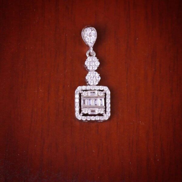 مدال نقره میکرو طرح امرالدکات کد 21370 - Image 2