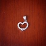 مدال نقره میکرو قلبی کد 21357