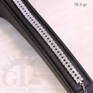 دستبند نقره آتنا کد 1369