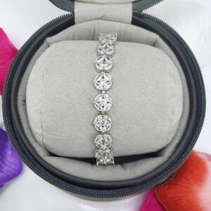 دستبند نقره میکرو کد 1901