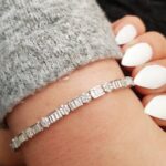 دستبند نقره میکرو کد 1224