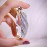 دستبند نقره میکرو کد 1257