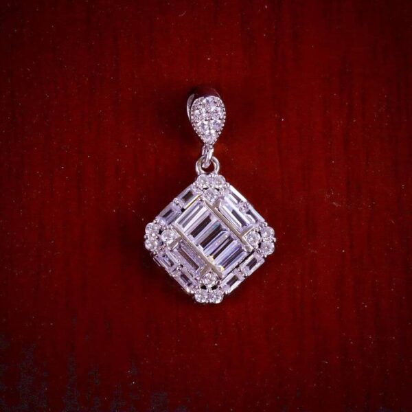 مدال نقره میکرو طرح امرالدکات کد 21341 - Image 2