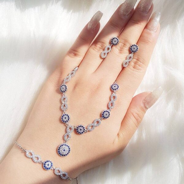 سرویس نقره میکرو زنجیری کد 12024 - Image 2