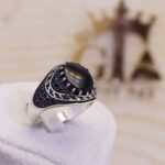 انگشتر نقره مردانه مارگازیت کد 29002