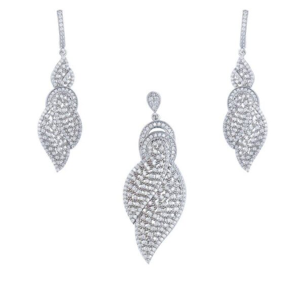 نیم ست نقره میکرو کد 16130 - Image 2