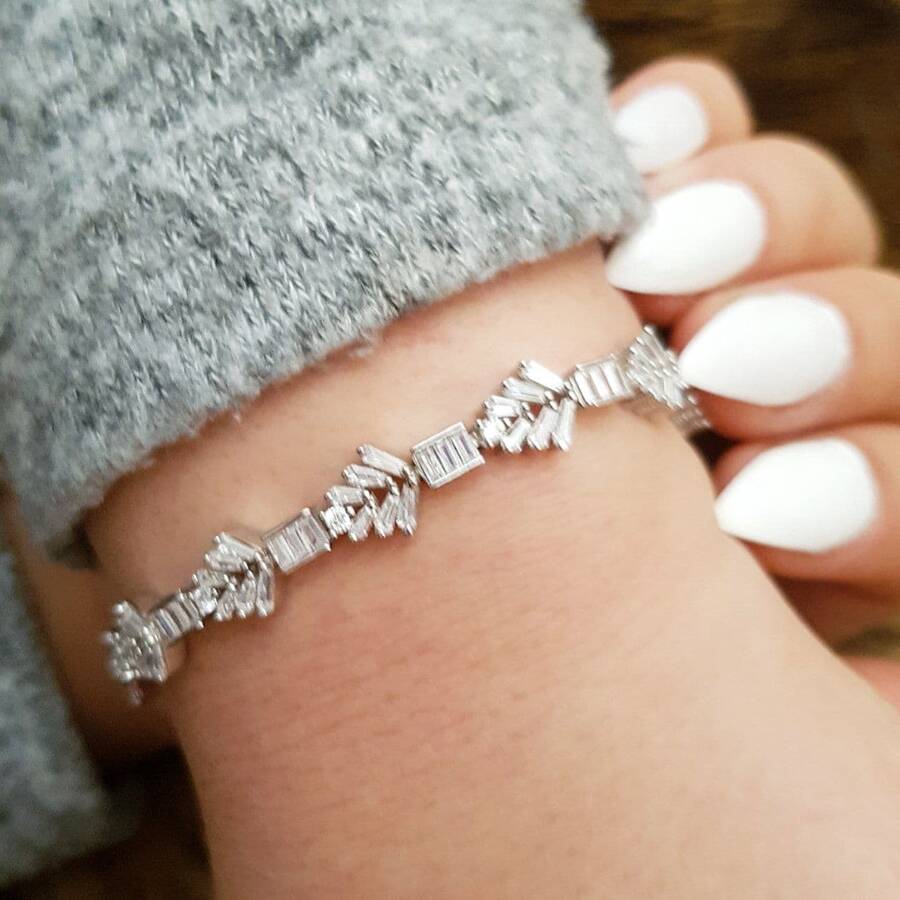 product_e4144e6e-9ced-4b1b-b05f-cacf5ee531e0.jpg دستبند نقره میکرو کد 1221 - Image 1