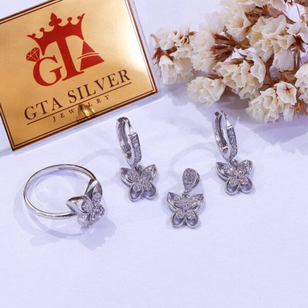 نیم ست نقره میکرو کد 16276 - Image 2