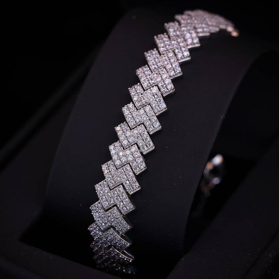 product_f37bf6fb-6525-41b5-b71a-54e3c5be034c.jpg دستبند نقره آریسان کد 1011 - Image 1