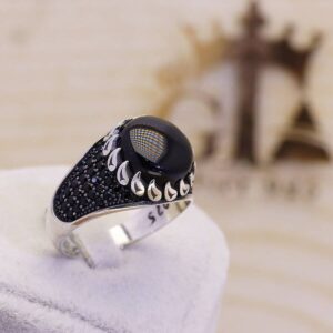 انگشتر نقره مردانه مارگازیت کد 29018