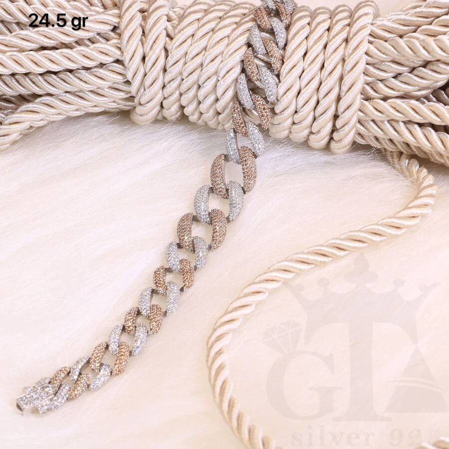 product_fecb82ac-d076-42ef-9a32-650dcc6a512e.jpg دستبند نقره کارتیر کونیک کد 1204 - Image 1