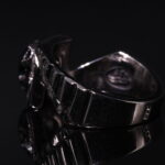انگشتر نقره توپاز لندن کد 12477 - Image 3